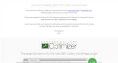Desktop Screenshot of nextgengalleryoptimizer.com